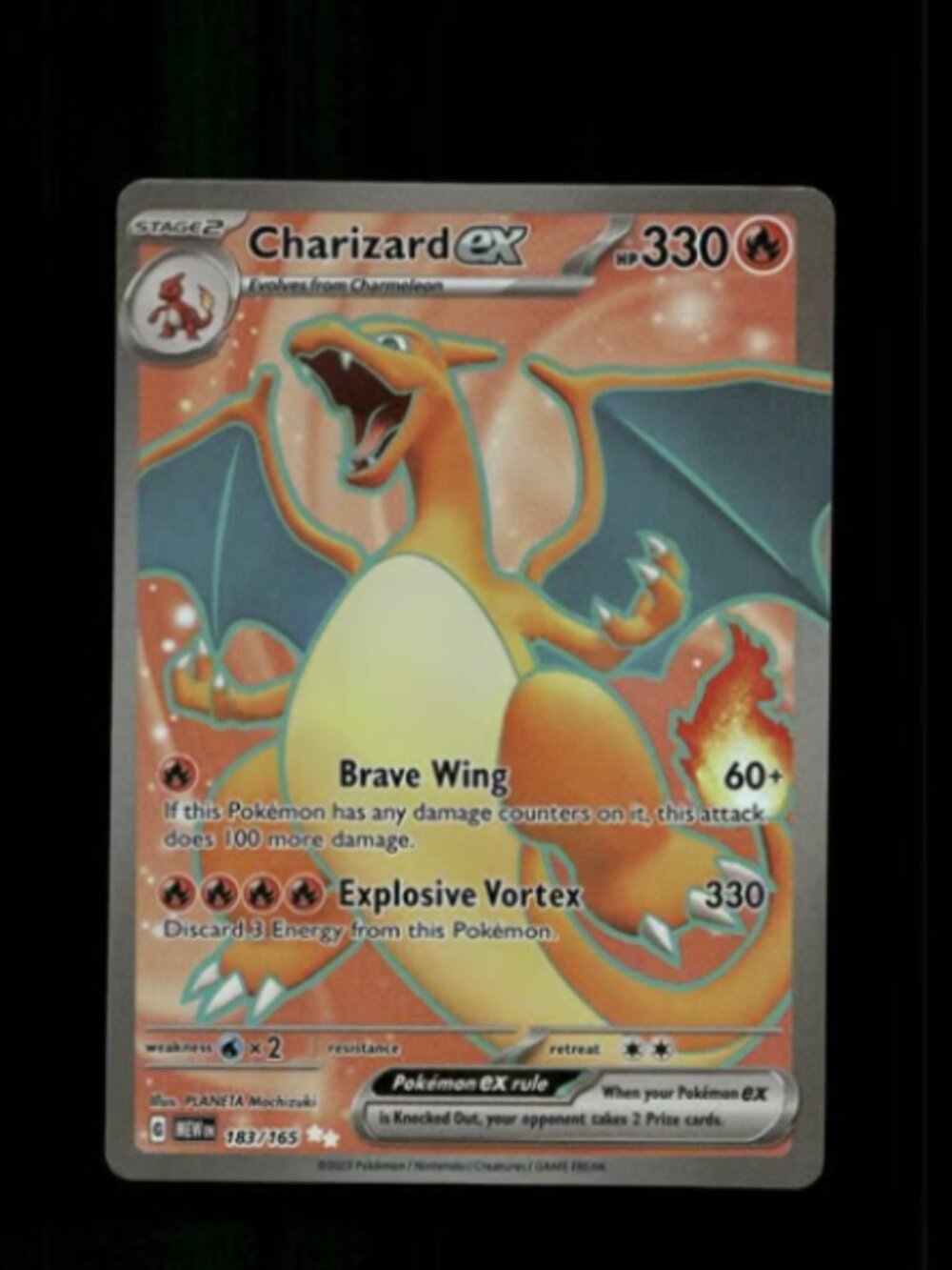 CHARIZARD Art Card READ DESCRIPTION: HOLO CHARIZARD Card CHARIZARD Pokemon Card
